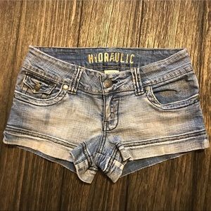 Hydraulic Jean Shorts